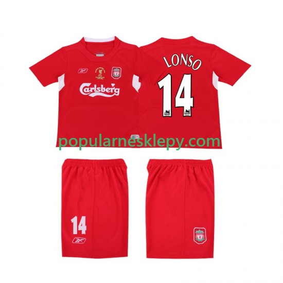 Koszulka Krótka Męska Liverpool Pierwszy strój ALONSO 14 Retro LWP 2004 2005