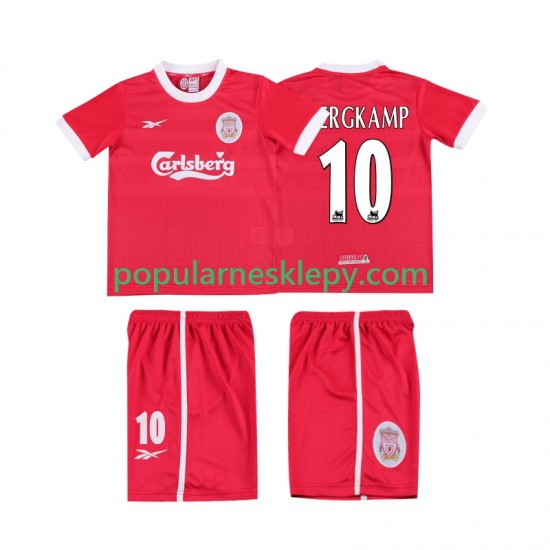 Koszulka Krótka dla Dzieci Liverpool Pierwszy strój BERGKAMP 10 Retro LWP 1997 1998 Koszulka Krótka dla Dzieci Liverpool Pierwszy strój BERGKAMP 10 Retro LWP 1997 1998