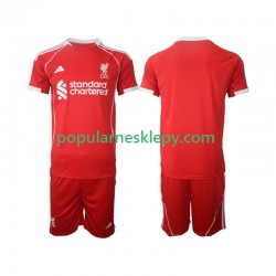 Koszulka Krótka dla Dzieci Liverpool Pierwszy strój 2025-2026