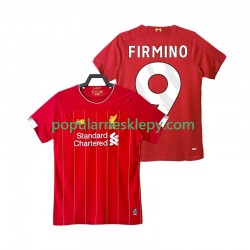 Koszulka Krótka Męska Liverpool Pierwszy strój FIRMINO 9 Retro 2019 2020