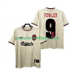 Koszulka Krótka Męska Liverpool Drugi strój FOWLER 9 Retro 1996 1997