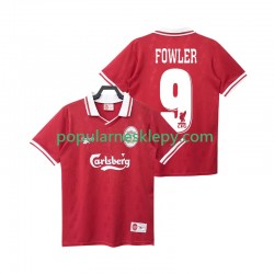 Koszulka Krótka Męska Liverpool Pierwszy strój FOWLER 9 Retro 1996 1998