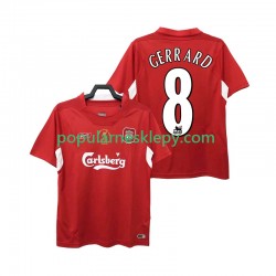 Koszulka Krótka Męska Liverpool Pierwszy strój GERRARD 8 Retro 2004 2005
