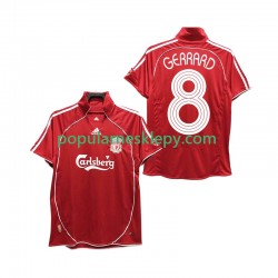 Koszulka Krótka Męska Liverpool Pierwszy strój GERRARD 8 Retro 2006 2008