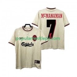 Koszulka Krótka Męska Liverpool Drugi strój MCMANAMAN 7 Retro 1996 1997