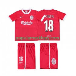 Koszulka Krótka dla Dzieci Liverpool Pierwszy strój OWEN 18 Retro LWP 1997 1998