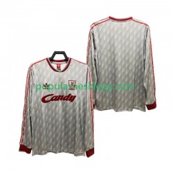 Koszulka Długi Męska Liverpool Drugi strój Retro 1989 1991