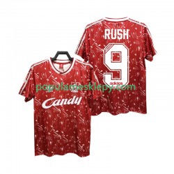 Koszulka Krótka Męska Liverpool Pierwszy strój Rush 9 Retro 1989 1991