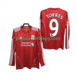 Koszulka Długi Męska Liverpool Pierwszy strój Torres 9 Retro 2010 2012