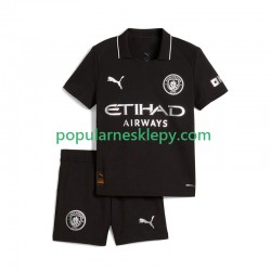 Koszulka Krótka dla Dzieci Manchester City Drugi strój 2025-2026