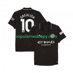 Koszulka Krótka Męska Manchester City Drugi strój Jack Grealish 10 2025-2026