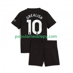Koszulka Krótka dla Dzieci Manchester City Drugi strój Jack Grealish 10 2025-2026