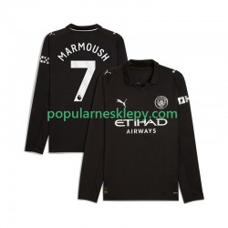 Koszulka Długi Męska Manchester City Drugi strój Omar Marmoush 7 2025-2026
