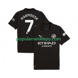 Koszulka Krótka Męska Manchester City Drugi strój Omar Marmoush 7 2025-2026