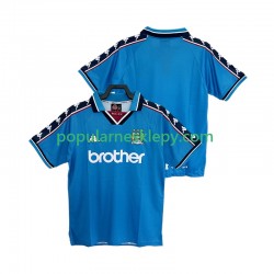 Koszulka Krótka Męska Manchester City Pierwszy strój Retro 1997 1998