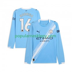 Koszulka Długi Męska Manchester City Pierwszy strój Rodrigo Hernandez 16 2025-2026