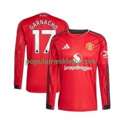 Koszulka Długi Męska Manchester United Pierwszy strój Alejandro Garnacho 17 2025-2026