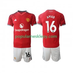 Koszulka Krótka dla Dzieci Manchester United Pierwszy strój Amad Diallo 16 2025-2026