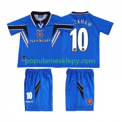 Koszulka Krótka dla Dzieci Manchester United Trzeci strój BECKHAM 10 Retro 1996 1998
