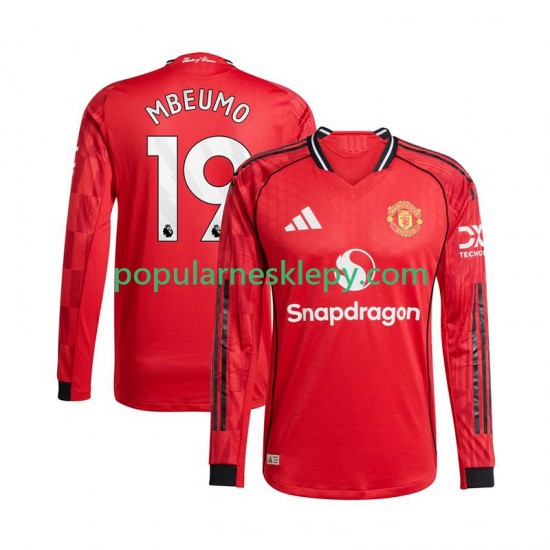 Koszulka Długi Męska Manchester United Pierwszy strój Bryan Mbeumo 19 2025-2026