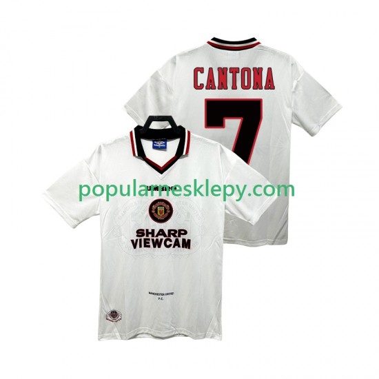 Koszulka Krótka Męska Manchester United Drugi strój CANTONA 7 Retro 1996 1997