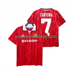 Koszulka Krótka Męska Manchester United Pierwszy strój CANTONA 7 Retro 1992 1994