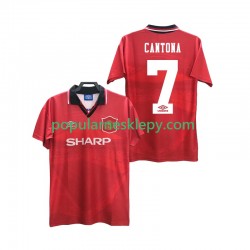 Koszulka Krótka Męska Manchester United Pierwszy strój CANTONA 7 Retro 1994 1996