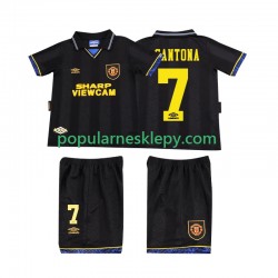 Koszulka Krótka dla Dzieci Manchester United Drugi strój CONTONA 7 Retro 1993 1994