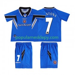 Koszulka Krótka dla Dzieci Manchester United Trzeci strój CONTONA 7 Retro 1996 1998