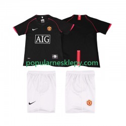 Koszulka Krótka dla Dzieci Manchester United Drugi strój Retro 2007 2008