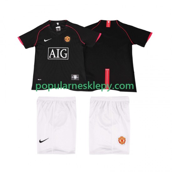 Koszulka Krótka dla Dzieci Manchester United Drugi strój Retro 2007 2008