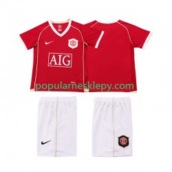 Koszulka Krótka dla Dzieci Manchester United Pierwszy strój Retro 2006 2007