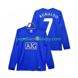 Koszulka Długi Męska Manchester United Trzeci strój Cristiano Ronaldo 7 Retro 2008 2009