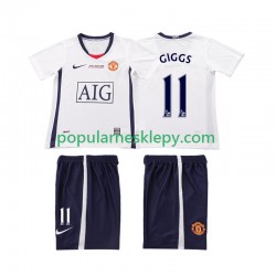 Koszulka Krótka dla Dzieci Manchester United Drugi strój GIGGS 11 Retro Champions League 2008 2009