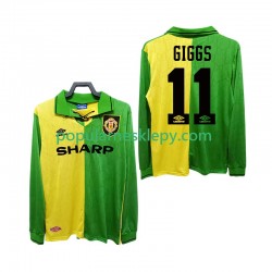 Koszulka Długi Męska Manchester United Drugi strój GIGGS 11 Retro 1992 1994