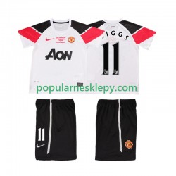 Koszulka Krótka dla Dzieci Manchester United Trzeci strój GIGGS 11 Retro Champions League 2011 2012