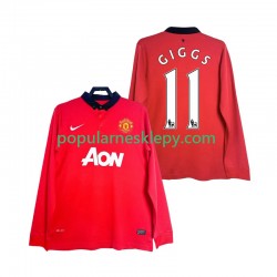 Koszulka Długi Męska Manchester United Pierwszy strój GIGGS 11 Retro 2013 2014