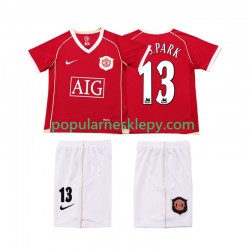 Koszulka Krótka dla Dzieci Manchester United Pierwszy strój J.S.PARK 13 Retro 2006 2007