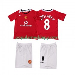 Koszulka Krótka dla Dzieci Manchester United Pierwszy strój ROONEY 8 Retro 2005 2006