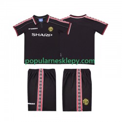 Koszulka Krótka dla Dzieci Manchester United Drugi strój Retro 1998 1999