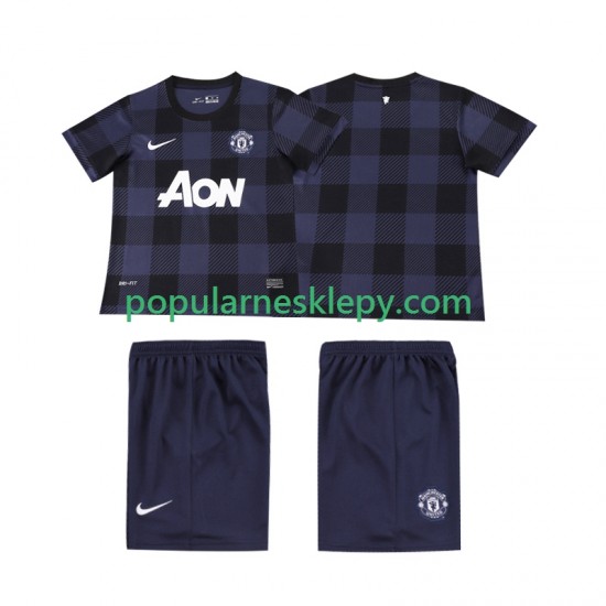 Koszulka Krótka dla Dzieci Manchester United Drugi strój Retro 2013 2014