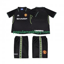 Koszulka Krótka dla Dzieci Manchester United Trzeci strój Retro 1998 1999
