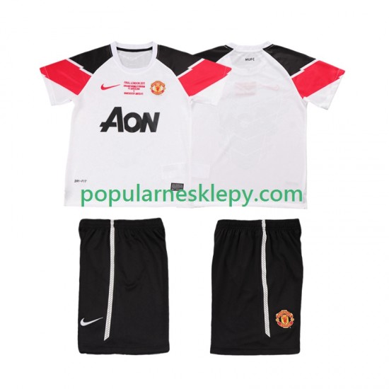 Koszulka Krótka dla Dzieci Manchester United Trzeci strój Retro Champions League 2011 2012 Koszulka Krótka dla Dzieci Manchester United Trzeci strój Retro Champions League 2011 2012