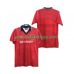 Koszulka Krótka Męska Manchester United Pierwszy strój Retro 1994 1996
