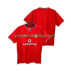 Koszulka Krótka Męska Manchester United Pierwszy strój Retro 2000 2002