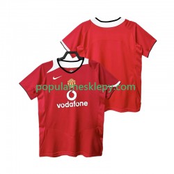 Koszulka Krótka Męska Manchester United Pierwszy strój Retro 2005 2006