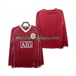 Koszulka Długi Męska Manchester United Pierwszy strój Retro 2006 2007