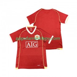 Koszulka Krótka Męska Manchester United Pierwszy strój Retro 2006 2007