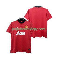 Koszulka Krótka Męska Manchester United Pierwszy strój Retro 2013 2014