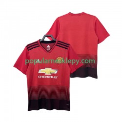 Koszulka Krótka Męska Manchester United Pierwszy strój Retro 2018 2019